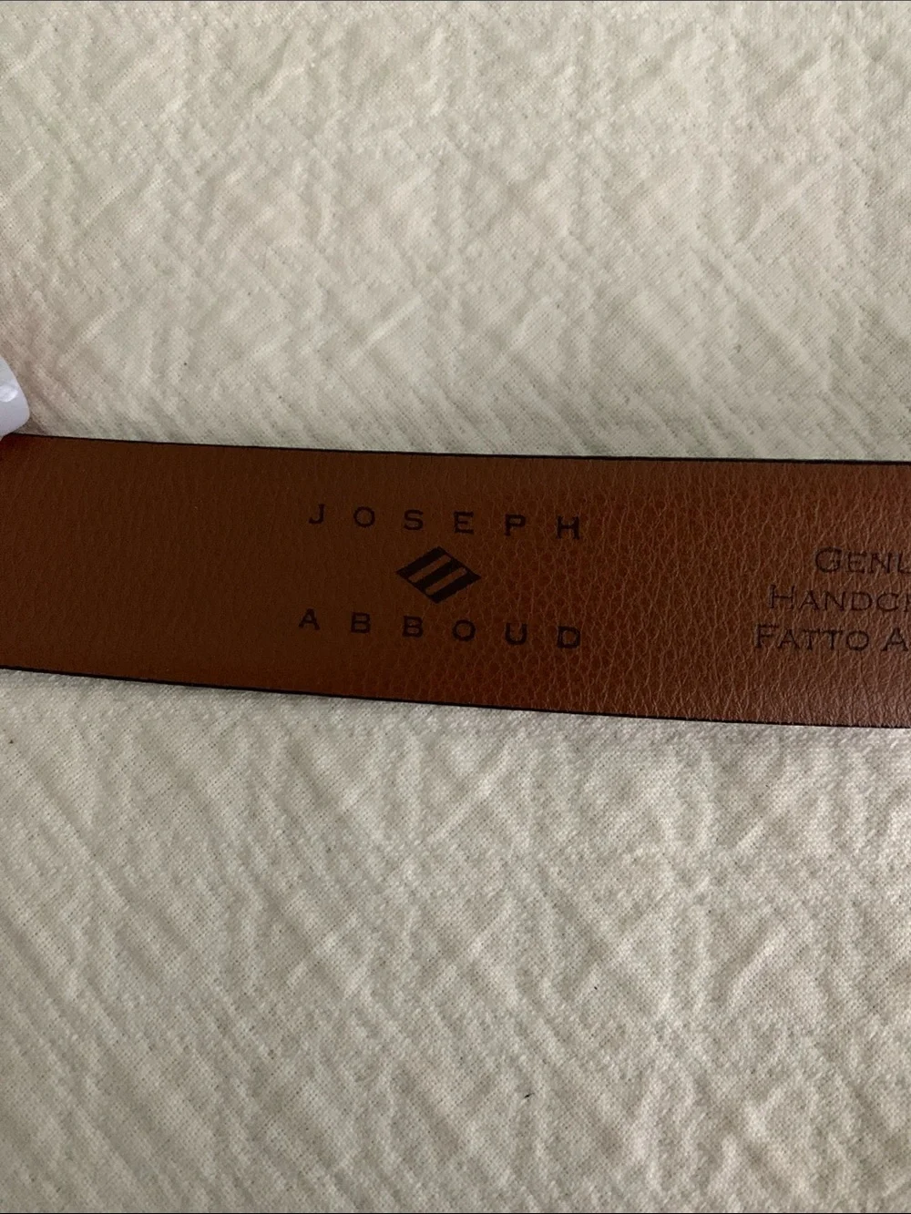 Joseph Abound leather belt size 36/38 brown